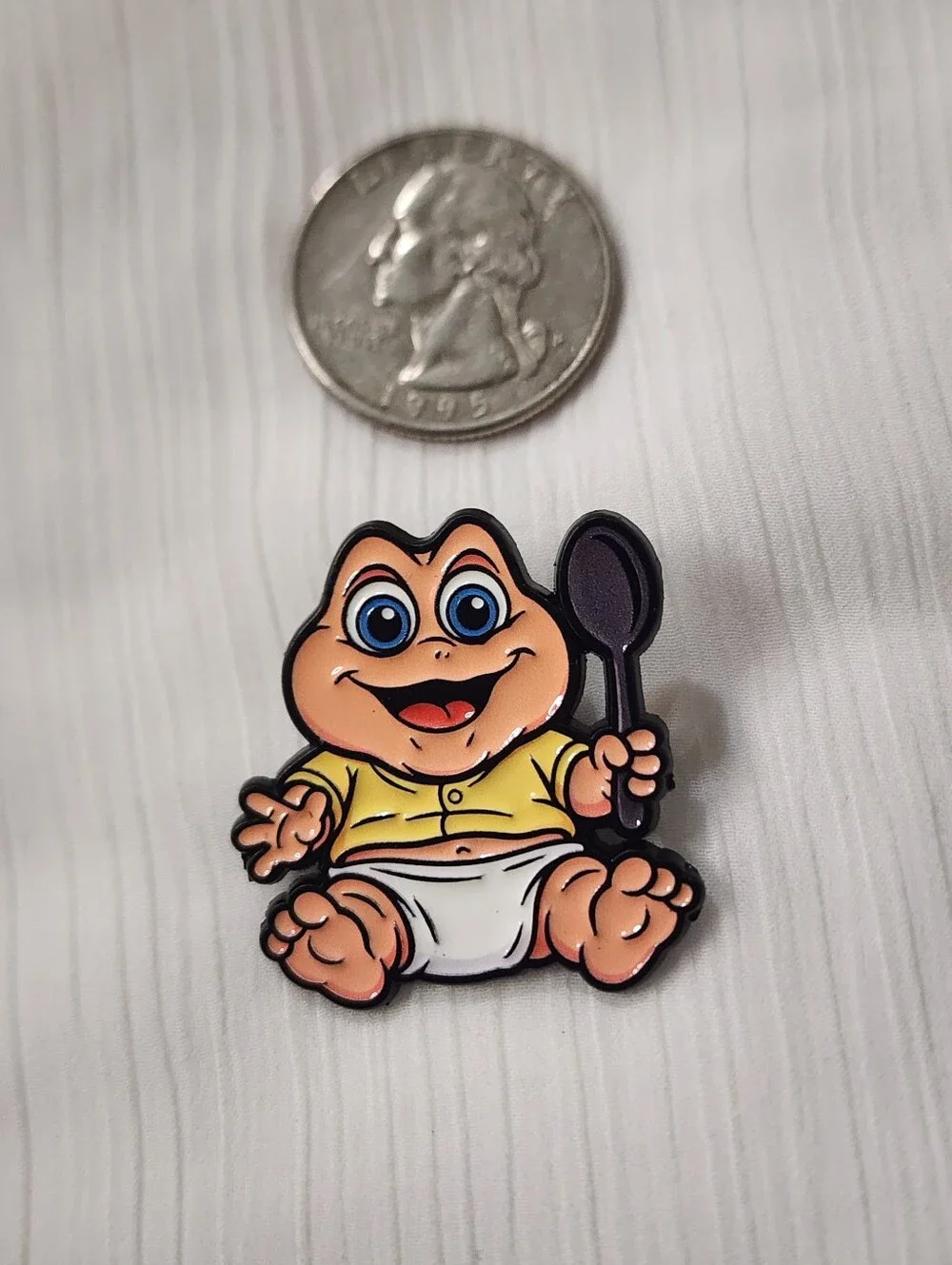✨ Baby Sinclair Enamel Pin - Cartoon Pin